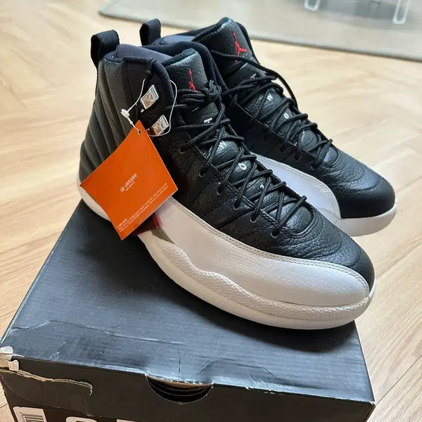 [BUNJANG] Air Jordan 12 Playoffs (NAK Tap) Men's Sneakers / 조던 12 플레이오프(나코탭)