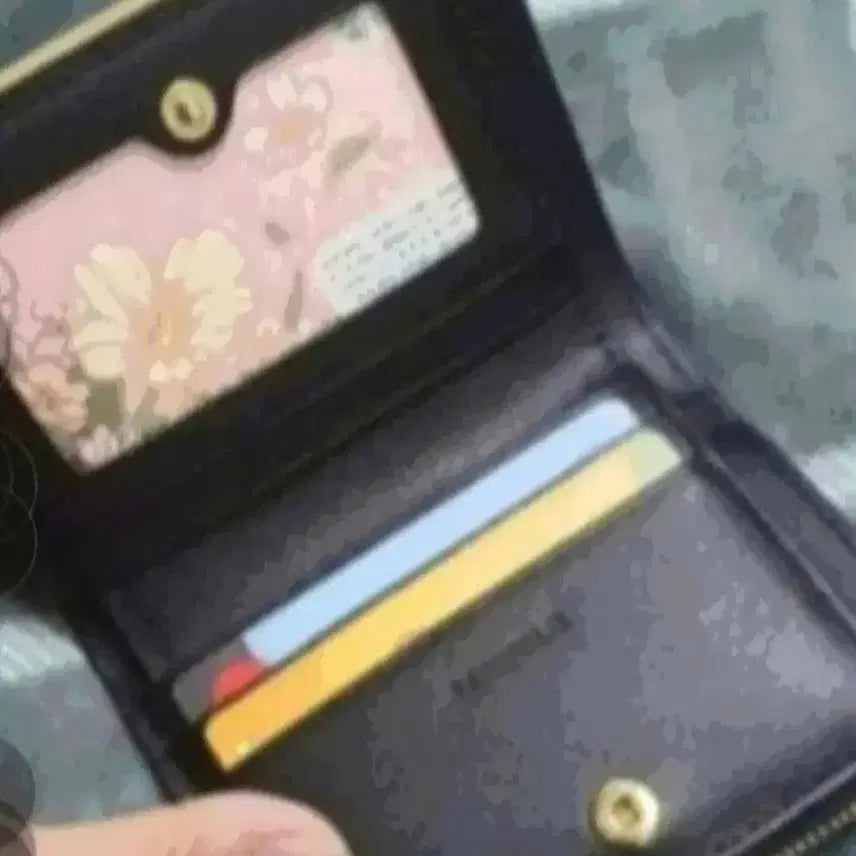 [BUNJANG] Mini Black Lucy Wallet / 미니블랙 루시 반지갑