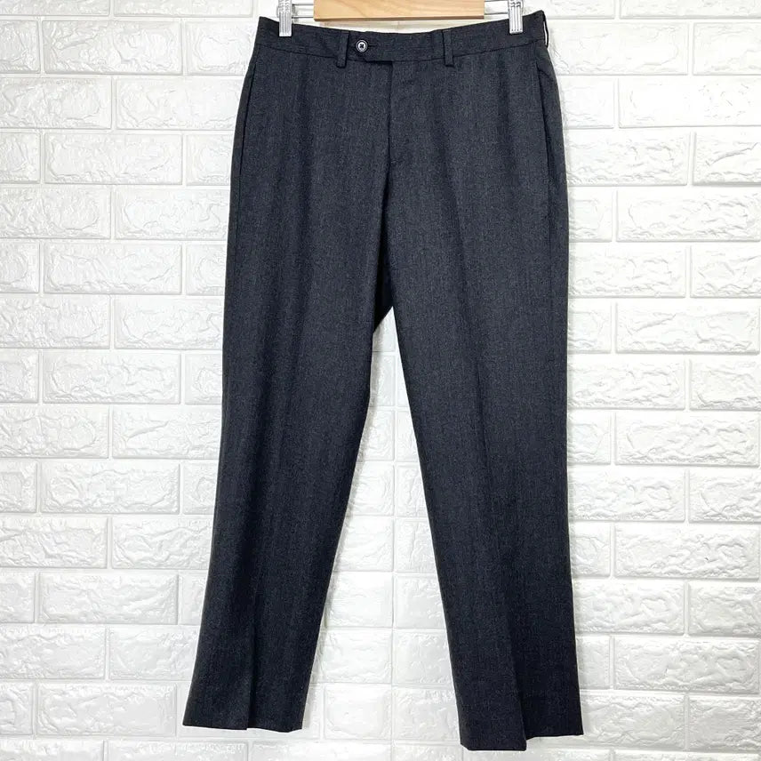 [BUNJANG] Brooks Brothers Grey Wool Trousers W30 / 브룩스브라더스 그레이 울 춘추 정장바지 W30