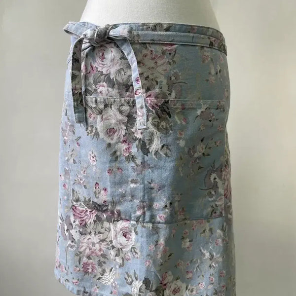 [BUNJANG] Vintage Flower Wrap Skirt / 빈티지 플라워 랩 스커트