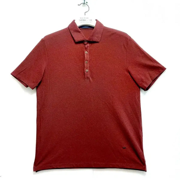 [BUNJANG] Daniel Cremieux Short Sleeve Knit Polo Collar T-Shirt / 다니엘크레뮤 반팔니트110/골프니트 폴로 카라티