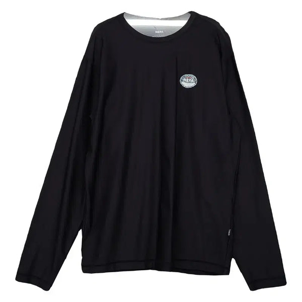 [BUNJANG] NEPA Black Functional Training Long Sleeve T-Shirt 105 / 네파 블랙 기능성 트레이닝 긴팔티 105