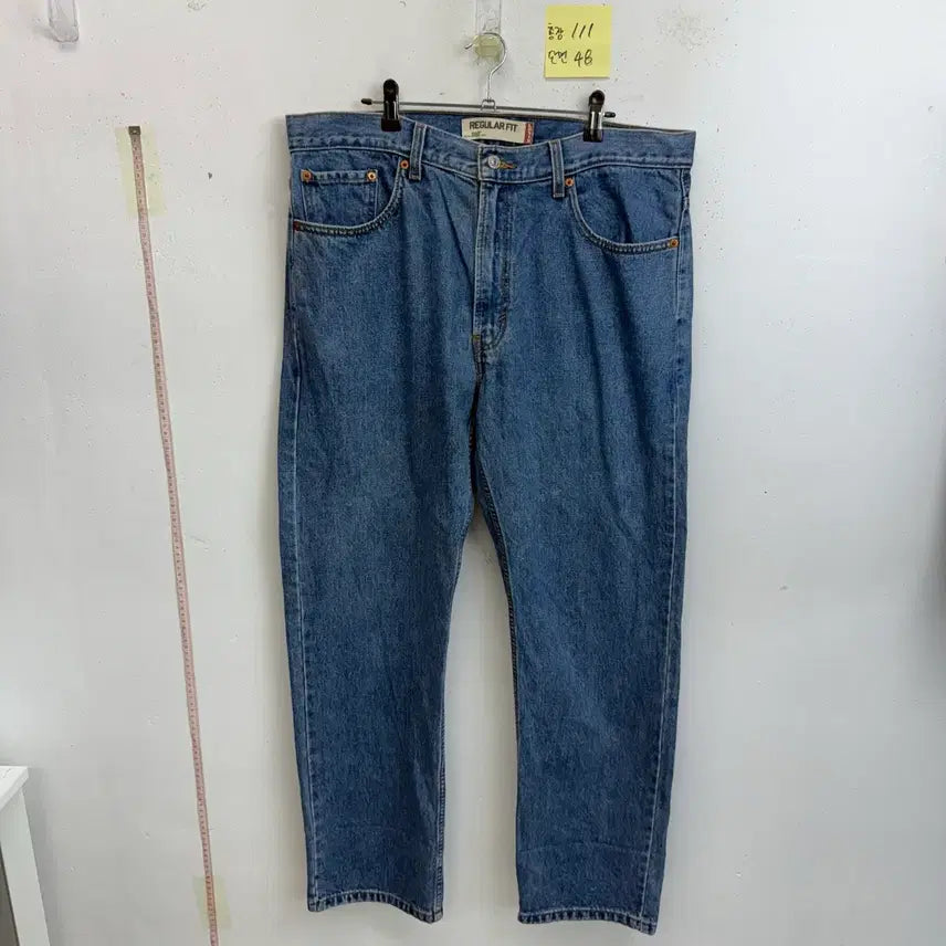 [BUNJANG] Levi's 505 Regular Fit Jeans W38 L32 Light Wash / 리바이스 레귤러핏 청바지 505 W38L32