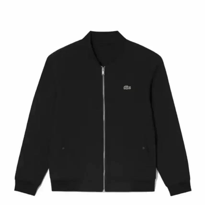 [BUNJANG] Lacoste Black Zip-Up Jacket / 라코스테 블랙 집업 자켓