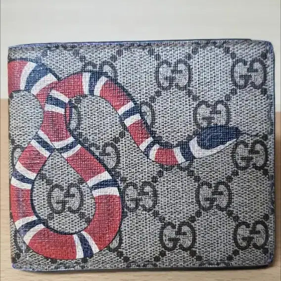 [BUNJANG] Gucci Snake Bi-fold Wallet / 구찌 스네이크 반지갑/지갑 정품(감정O)