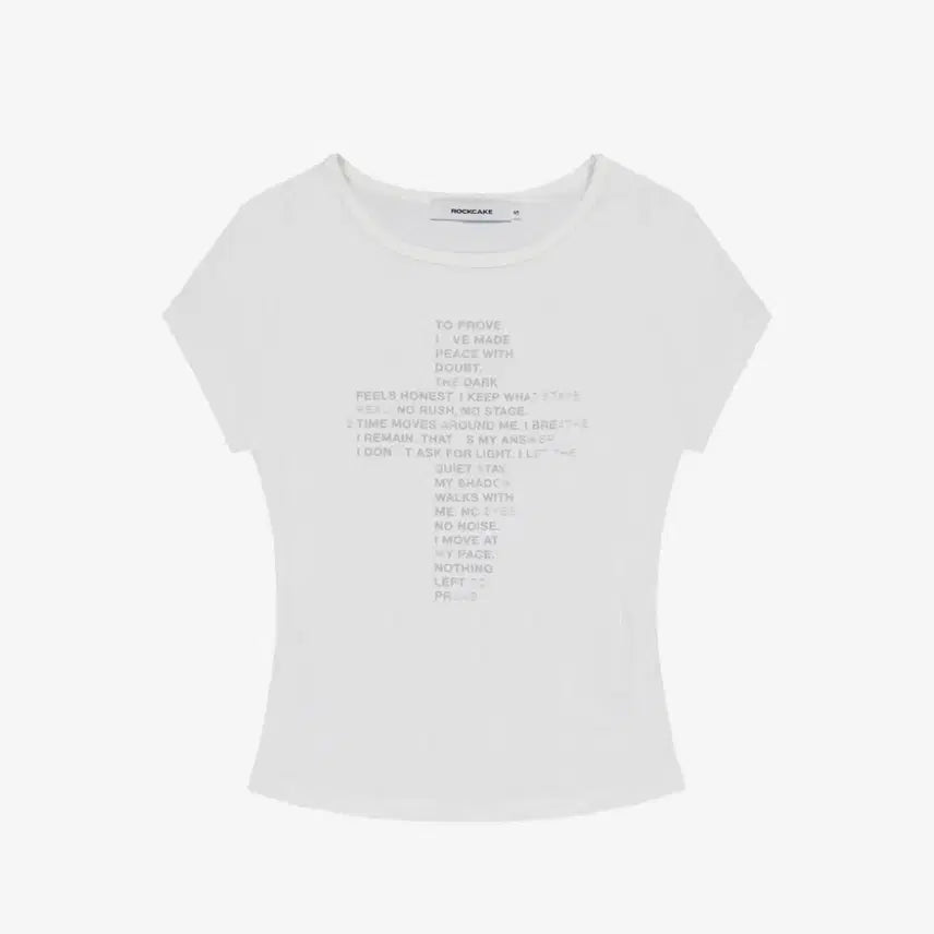 [BUNJANG] Raqueck Cross Crop Top - Ivory / (새상품)락케이크 Cross Crop Top - Ivory