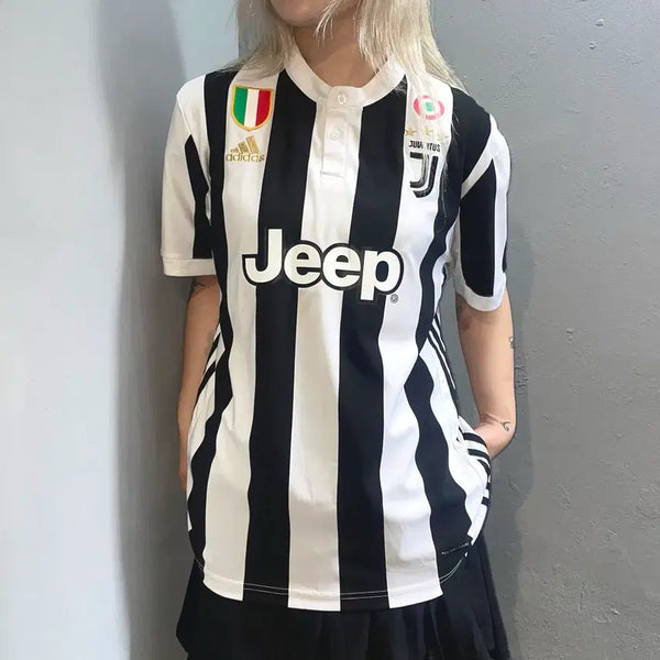 [BUNJANG] Adidas x Jeep Stripe Jersey T-Shirt / ADIDAS X JEEP 스트라이프 져지 반팔 티셔츠