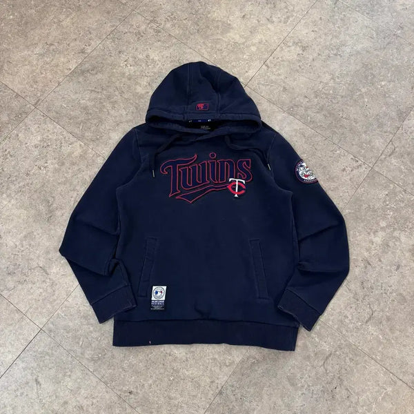 [BUNJANG] MLB Minnesota Twins Navy Hoodie / Mlb 미네소타 트윈스 네이비 후드티 #csz652