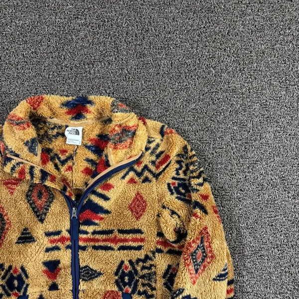 [BUNJANG] The North Face White Label Pattern Fleece Jacket / 노스페이스 화이트라벨 패턴 플리스 자켓