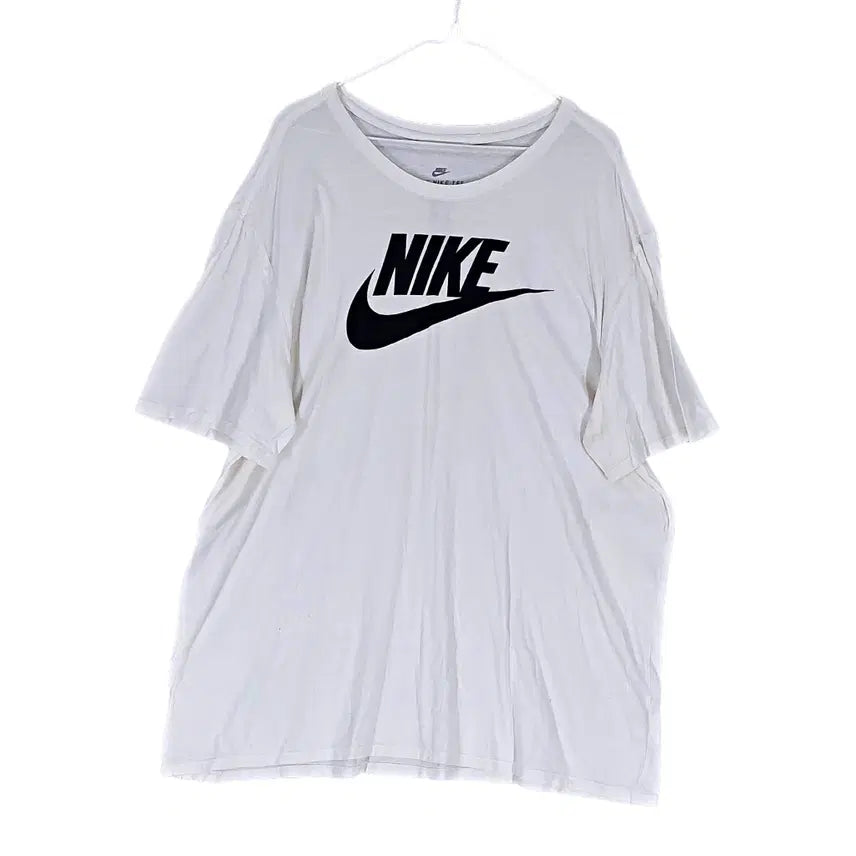[BUNJANG] Nike Men's Loose Fit T-Shirt White 2XL / 나이키 남성 꾸안꾸 루즈핏 반팔티 110 화이트 00400