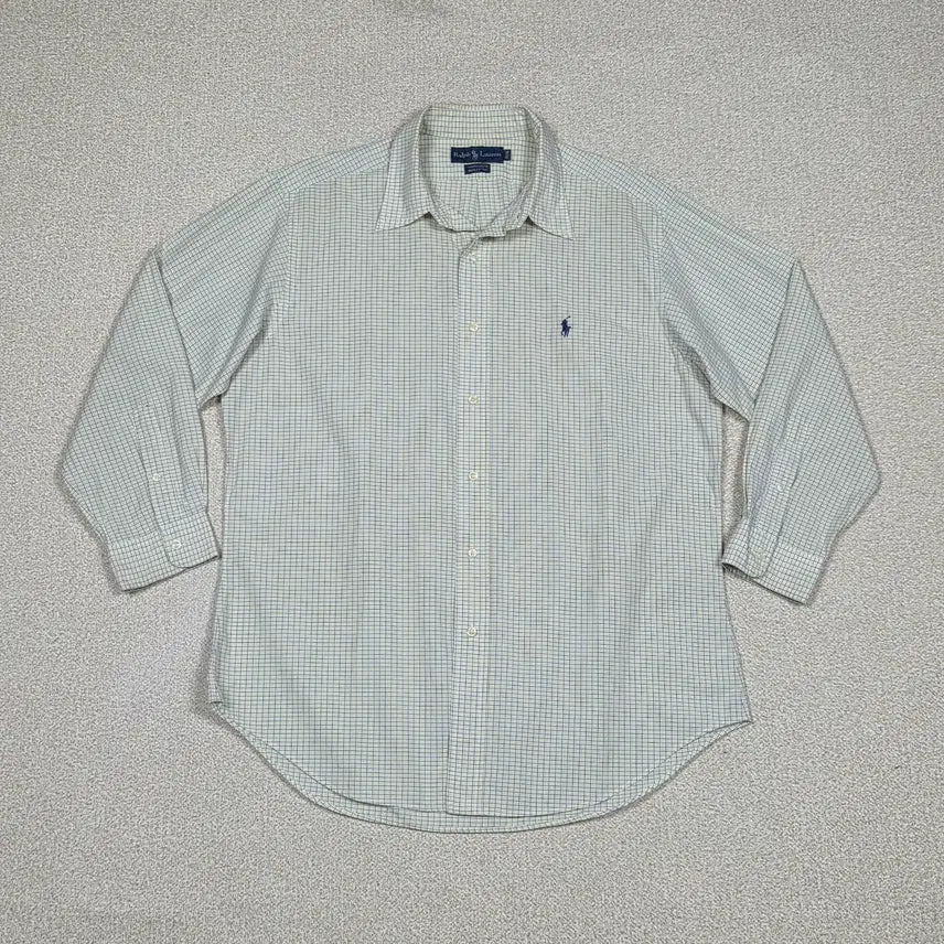 [BUNJANG] Polo Ralph Lauren Yarmouth Tattersall Check Cotton Shirt / [폴로 랄프로렌] 야무스 타터솔 체크 코튼 셔츠 | S00544