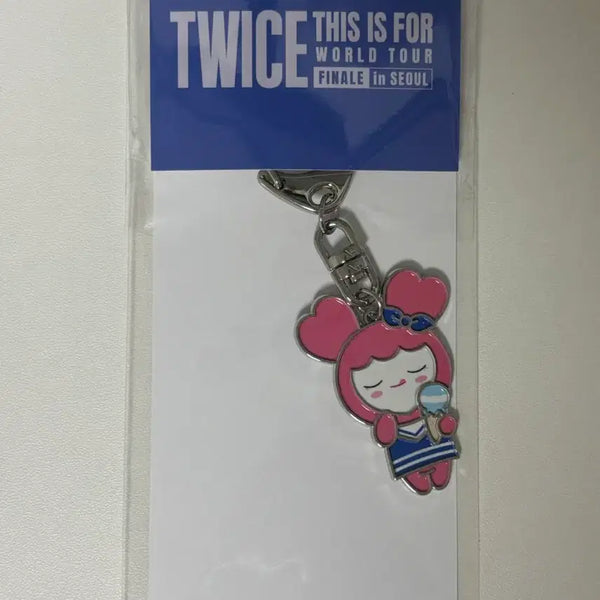 [BUNJANG] Twice Popup Metal Keyring Momo / 트와이스 팝업 메탈 키링 마린 모부리 모모