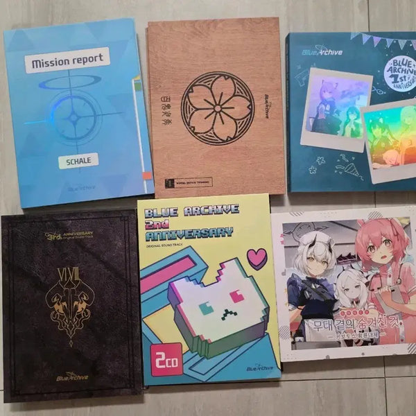 [BUNJANG] Blue Archive CD Bundle Set / 블아 CD 일괄 판매