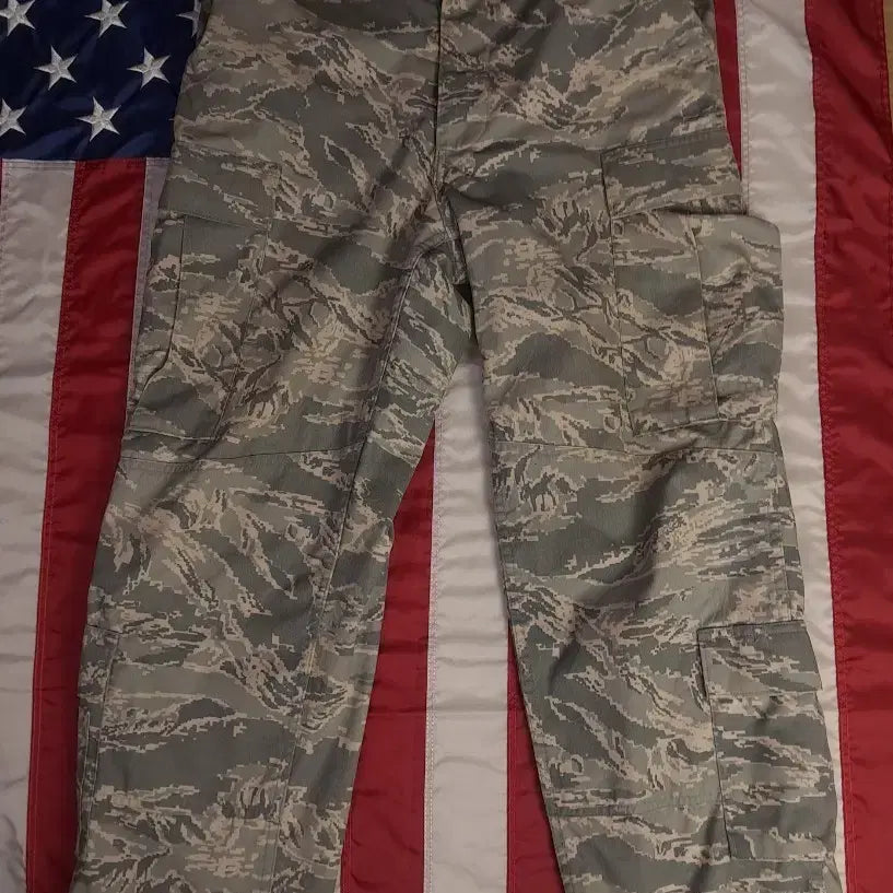[BUNJANG] Original US Air Force Tiger Stripe Combat Trousers / 오리지날 미공군 타이거스트라이프 전투복 바지