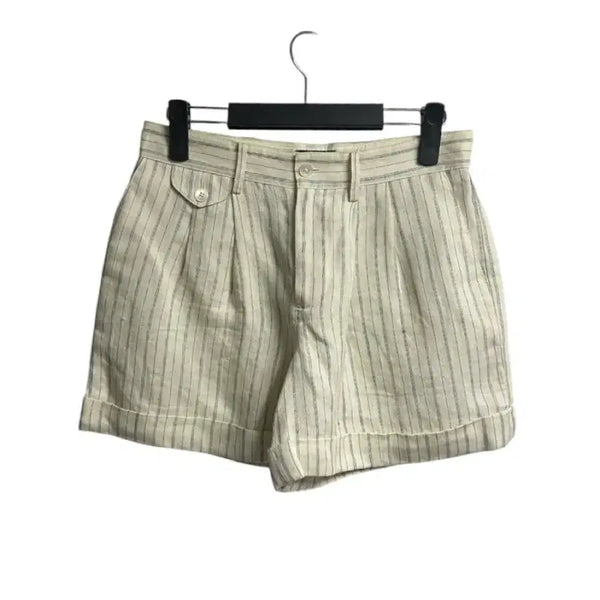 [BUNJANG] Ralph Lauren Women's Linen Shorts - Blue Stripe / 여성)랄프로렌 린넨 쇼츠 2size