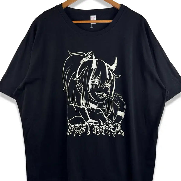 [BUNJANG] JPN Destroyer Graphic T-Shirt / JPN Destroyer 그래픽 티셔츠4404