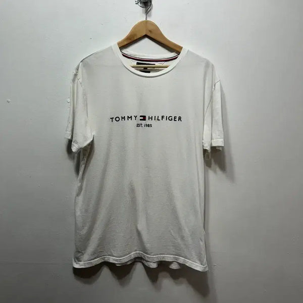 [BUNJANG] Tommy Hilfiger T-Shirt White XL / 타미힐피거 반팔티 화이트 XL
