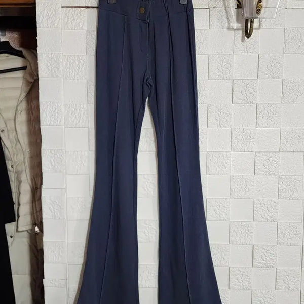 [BUNJANG] GOLD POT Navy Flare Bootcut Pants / GOLD POT 네이비 플레어 부츠컷 팬츠