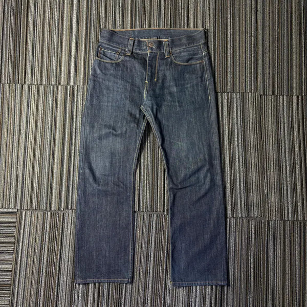 [BUNJANG] Levi's 523 Straight Leg Denim Pants / 리바이스 523 진청 스트레이트 데님팬츠