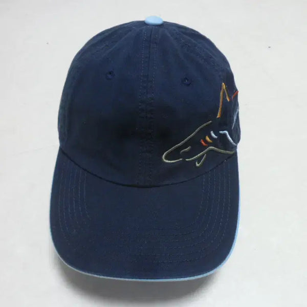 [BUNJANG] Greg Norman Shark Logo Cotton Baseball Cap / 그렉노만/남성/춘추/순면/일상모/골프/샤크 로고 볼캡/프리사이즈/상태최상