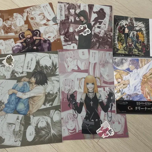 [BUNJANG] Death Note Kuji C & D Prize File Set / 데스노트 쿠지 C상 D상 세트 파일 하위상