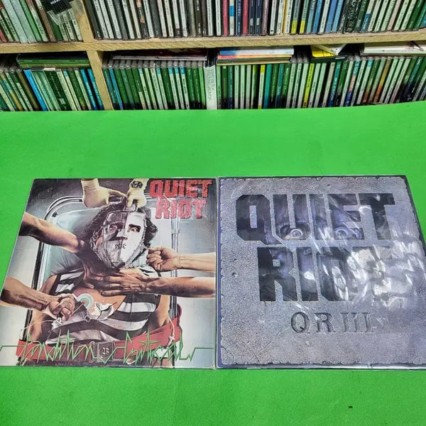 [BUNJANG] Quiet Riot Heavy Metal LP Record 2x Vinyl / -LP- 헤비메탈 콰이어트 라이웃(Quiet Riot) 음반 LP 2장