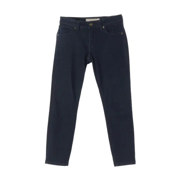 [BUNJANG] Burberry Brit Skinny Crop Cotton Denim Pants Dark Indigo / 버버리 브릿 스키니 크롭 슬림핏 코튼 데님팬츠 다크인디고