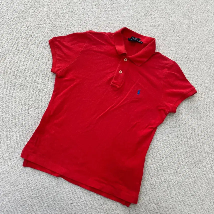 [BUNJANG] Polo Ralph Lauren Women's Polo Shirt / M 폴로랄프로렌 여성 카라티 0707M2