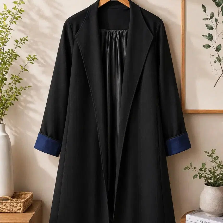 [BUNJANG] Shalavia Open-Front Cardigan Coat / 샤라비아 브랜드 가디건 겸 코트 77~88 정도 사이즈