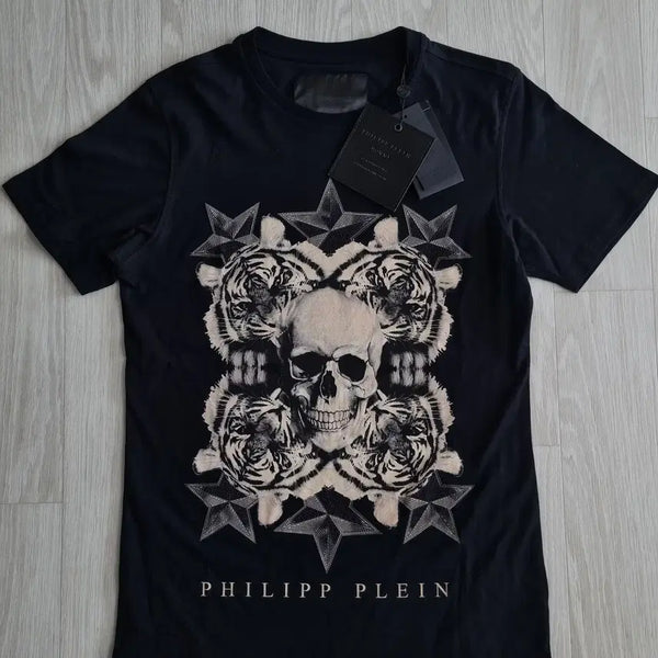 [BUNJANG] Philipp Plein Tiger Skull T-Shirt / 새상품 필립플레인 타이거 스컬 반팔 티셔츠 L