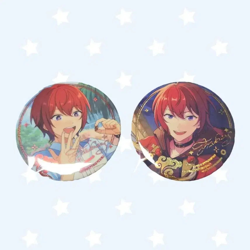 [BUNJANG] Tsukasa Suou Ensemble Stars!! Can Badge Set / 스오우 츠카사 중스타 캔뱃지 앙스타