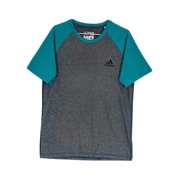 [BUNJANG] Adidas Men's Sporty Oversized Mix Color Cotton T-Shirt / 아디다스 남성 스포티한 오버핏 반팔티 95 믹스 00579