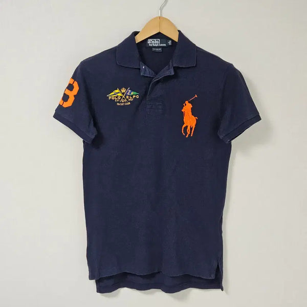 [BUNJANG] Polo Ralph Lauren Big Pony Chieftain T-Shirt Navy S / 폴로 랄프로렌 빅포니 치프키프 반팔 카라티 피케티 네이비 S 정품