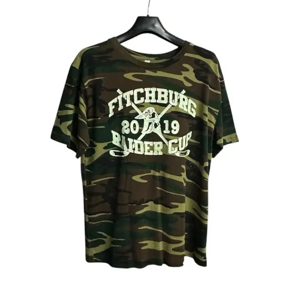 [BUNJANG] Vintage Camouflage Regular Fit Short Sleeve T-Shirt M Size / 빈티지 카모플라쥬  레귤러핏 반팔티셔츠 Msize