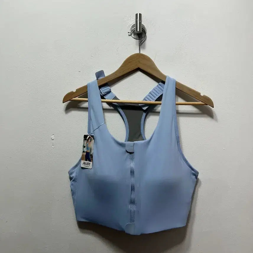 [BUNJANG] J&JOY Sport Blue Sleeveless Top XL / J&JOY 스포츠  블루  나시 XL 새상품