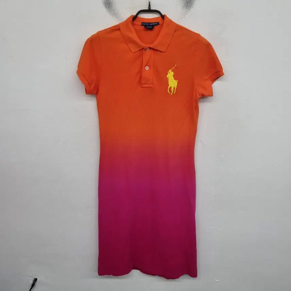 [BUNJANG] Polo Ralph Lauren Women's Short Sleeve Dress / [여성44 size] Polo 폴로 랄프로렌 반팔 원피스