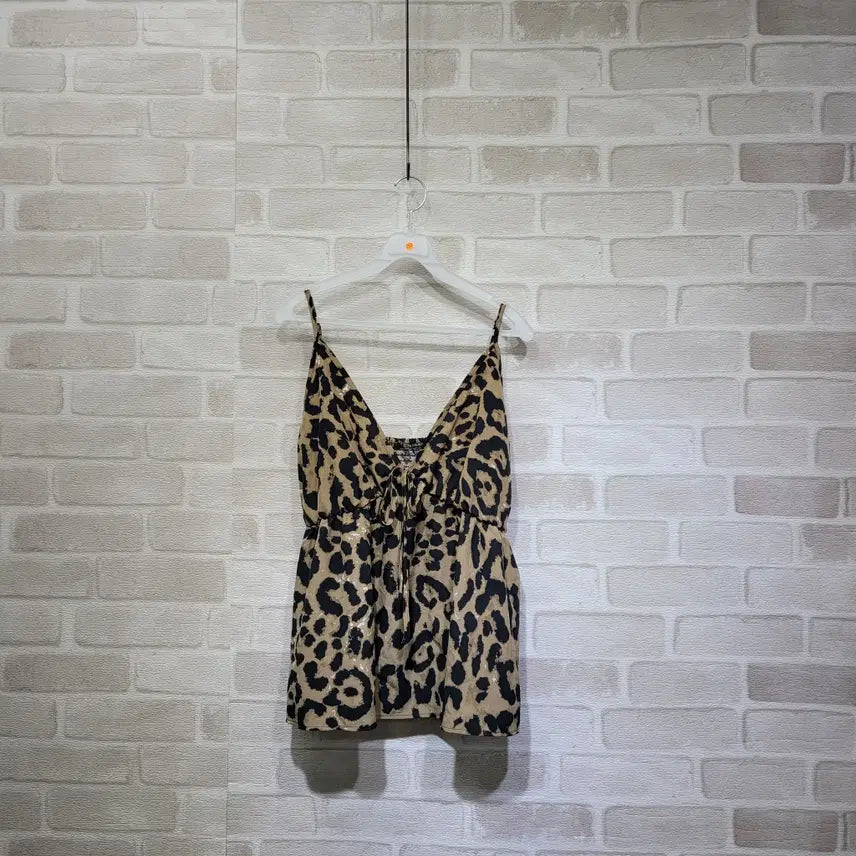 [BUNJANG] Leopard Print Bustier Top / ㅈ250 호피 뷔스티에 F