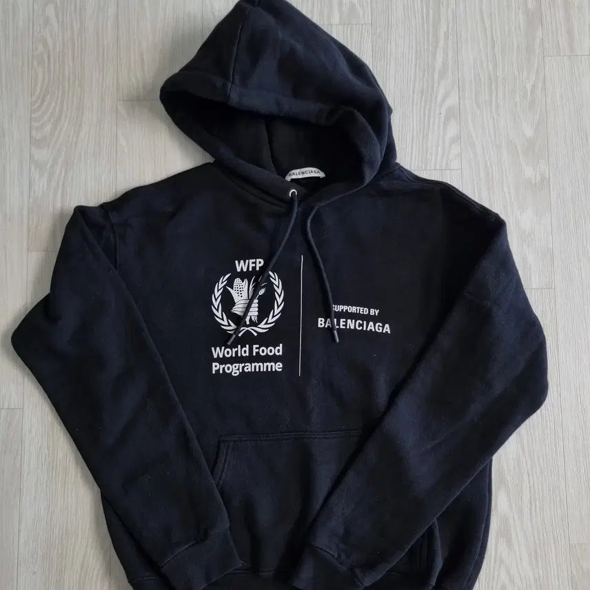 [BUNJANG] Balenciaga World Food Hoodie Women's M / 백화점판 발렌시아가 월드푸드 후드 여성 m