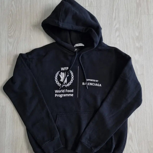 [BUNJANG] Balenciaga World Food Hoodie Women's M / 백화점판 발렌시아가 월드푸드 후드 여성 m
