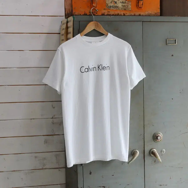 [BUNJANG] Calvin Klein Men's Short Sleeve T-Shirt / (착용컷) Calvin Klein 반팔 티셔츠 (남성용 98)