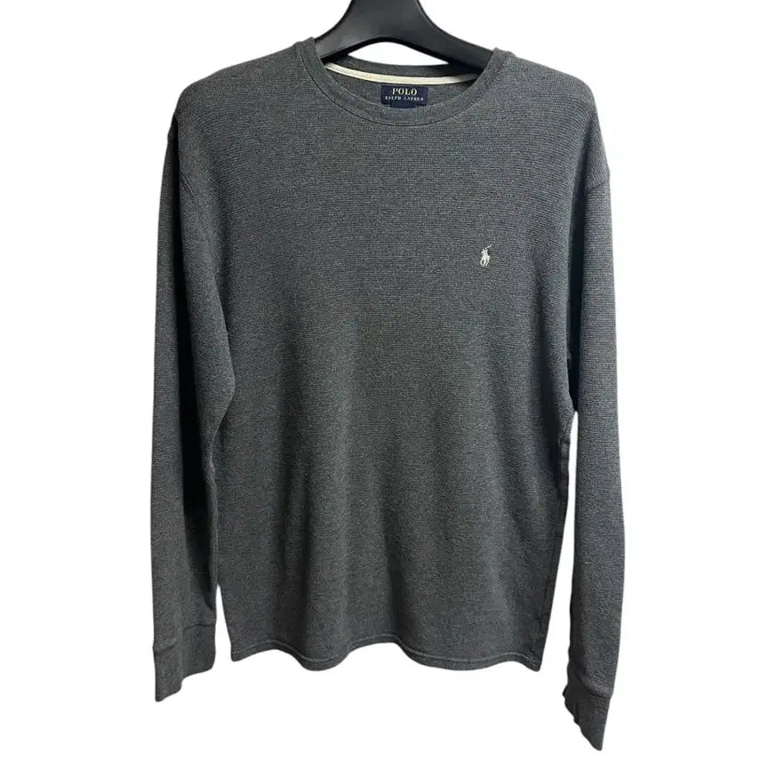 [BUNJANG] Polo Ralph Lauren Grey Cotton Waffle Long Sleeve T-Shirt XL / 폴로 랄프로렌 그레이 코튼 와플 티셔츠 XL size