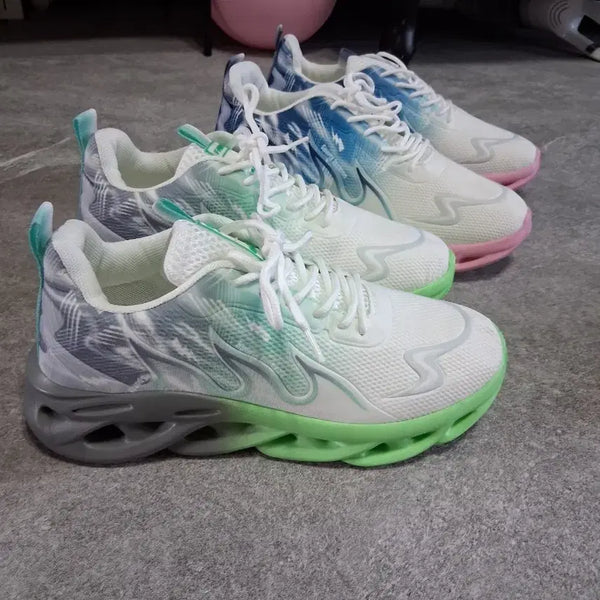 [BUNJANG] Unisex Running Shoes Mint/Blue/Pink / 남성 여성 공용 운동화 런닝화 민트/블루/핑크