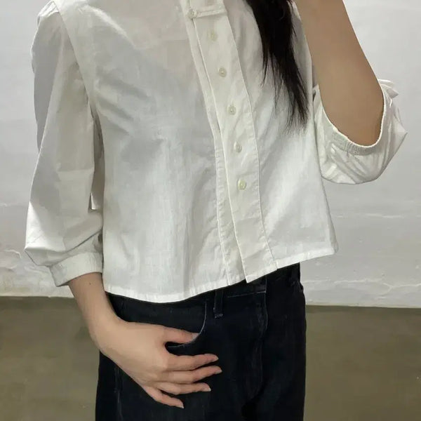 [BUNJANG] NEITHERS White Blouse / NEITHERS 화이트 블라우스 1