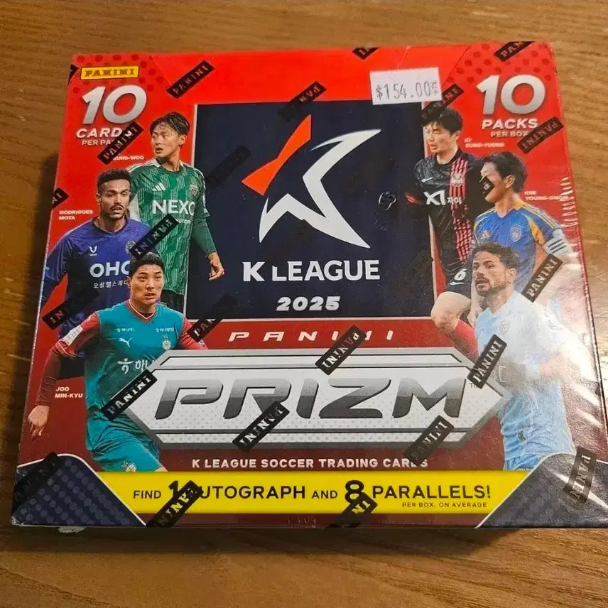 [BUNJANG] Panini 2025 K League PRIZM Soccer Trading Card Box / 파니니 K리그 2025 PRIZM 축구 트레이딩 카드 박스