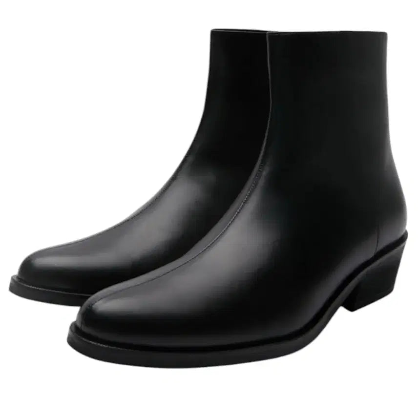 [BUNJANG] Spigen x Beslow Purple Cuban Heel Zip-Up Boots Size 270 / (새상품)슈펜X비슬로우 퍼플 쿠반힐 집업부츠 270SIZE