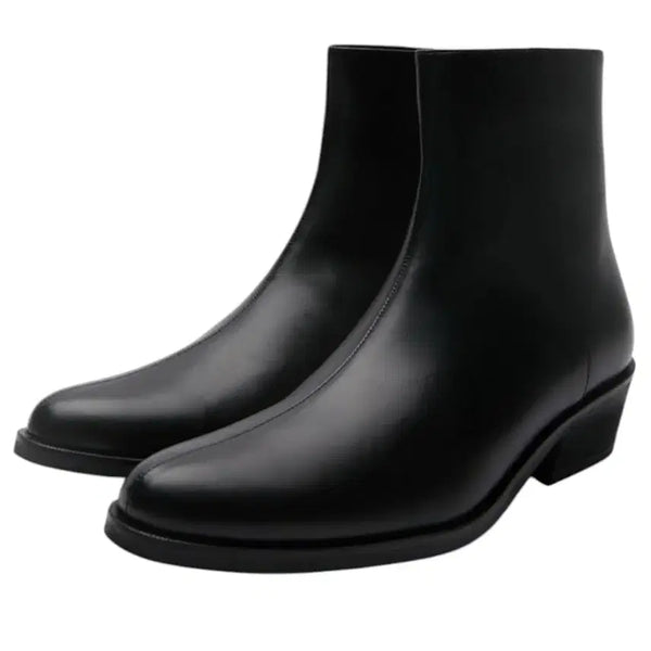 [BUNJANG] Spigen x Beslow Purple Cuban Heel Zip-Up Boots Size 270 / (새상품)슈펜X비슬로우 퍼플 쿠반힐 집업부츠 270SIZE