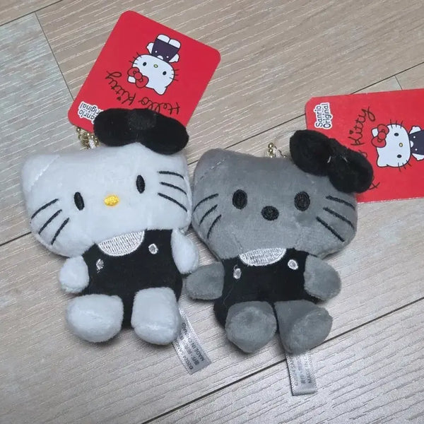 [BUNJANG] Sanrio Hello Kitty Doll Keychain Set (2pcs) / 헬로키티 인형 키링 2개 세트