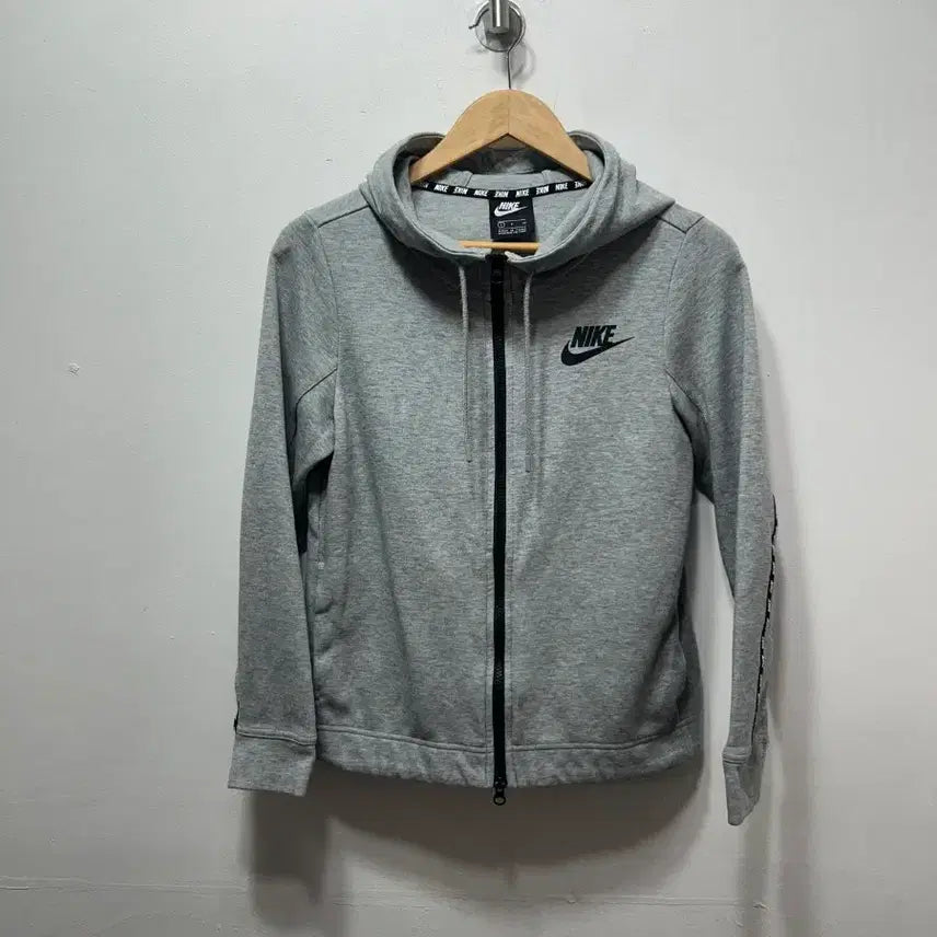 [BUNJANG] Nike Hooded Zip-up Sweatshirt Grey S / 나이키 후드 집업 그레이 S