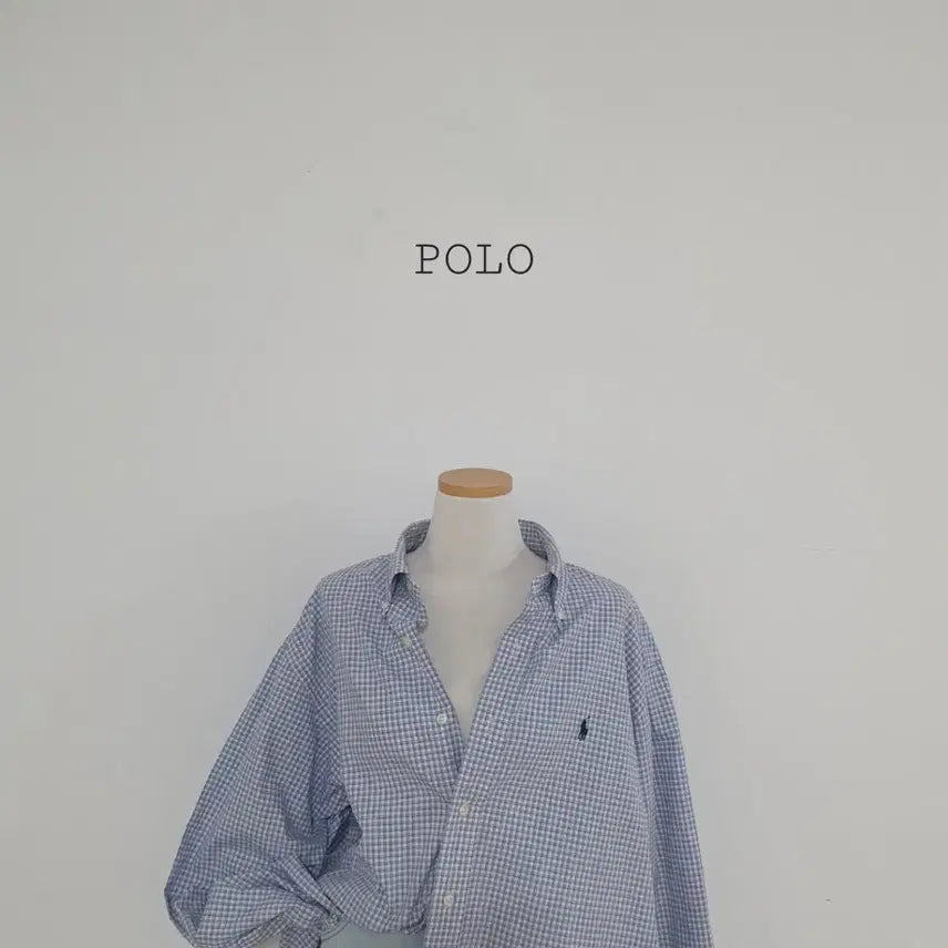 [BUNJANG] Polo Ralph Lauren Check Pattern Button-Down Shirt XL / No.26070510 폴로 랄프로렌 체크 남방 셔츠
