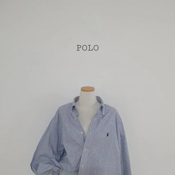 [BUNJANG] Polo Ralph Lauren Check Pattern Button-Down Shirt XL / No.26070510 폴로 랄프로렌 체크 남방 셔츠